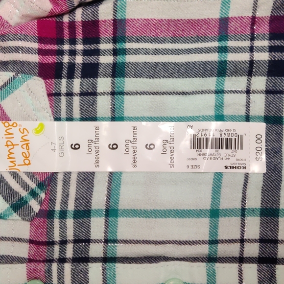 Flannel Shirt -Girl's - Picture 3 of 4